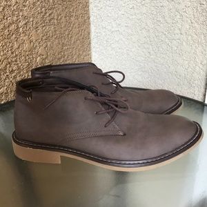 Goodfellow & Co Brown Lace Up Chukka Boots- 10